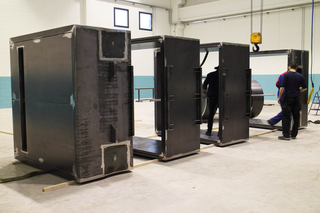 L'alcova d'acciaio di Umberto Cavenago, Umsetzungsphase bei Rebuzzi.it, Photo @ Umberto Cavenago