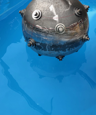 Protecziun da la patria, Prova di galleggiamento in acqua dolce prima della collocazione