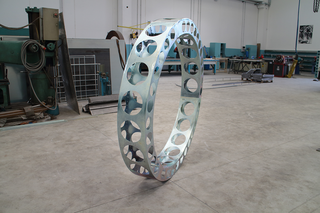 Ringway, Bei den Rebuzzi-Werkstätten im Bau